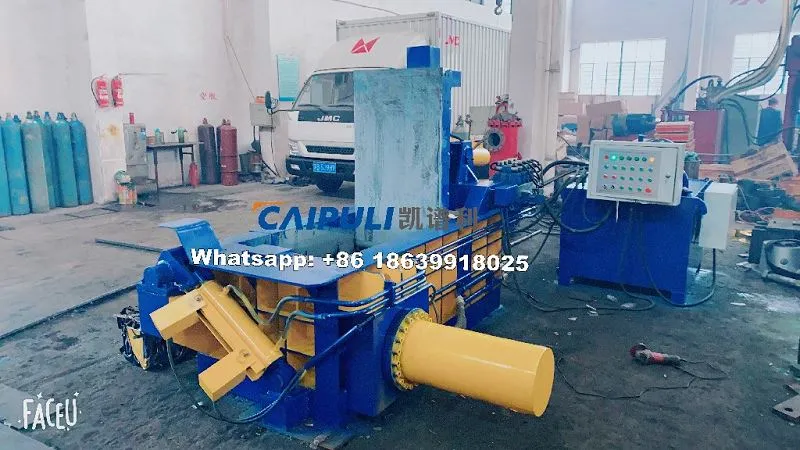 Y81F-100 Avtomatik gidravlik metall balya mashinasi